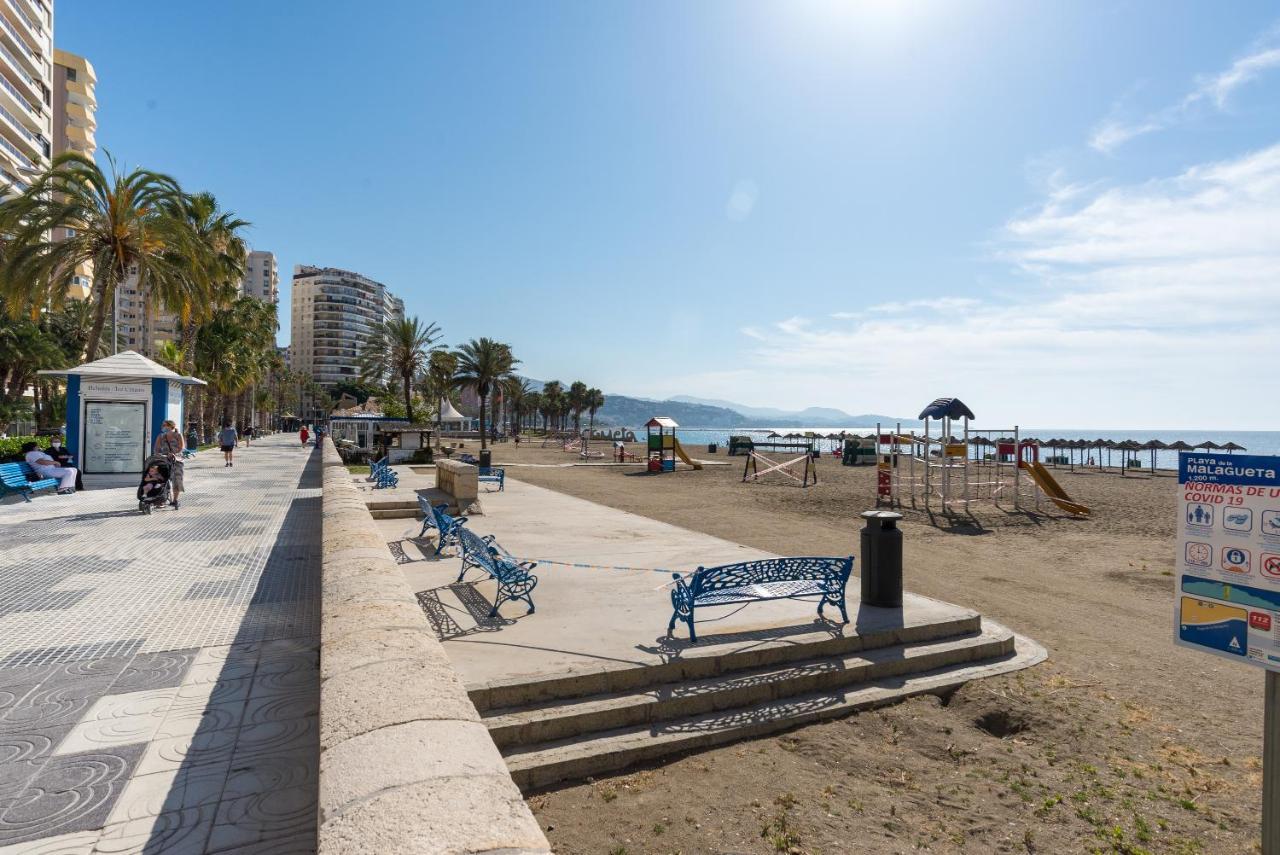Malaga Beach And Historic Centre Malagueta 외부 사진